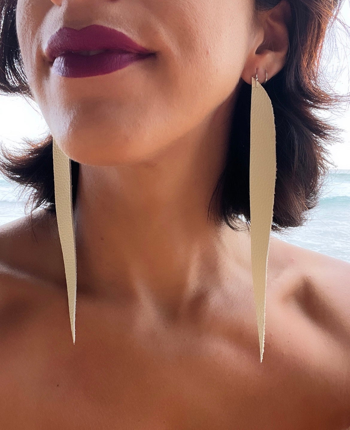 Pantallas cuerosas • blancas