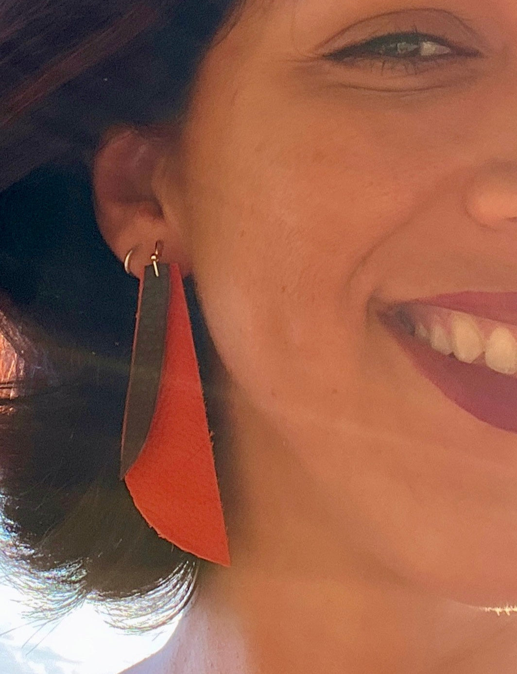 Pantallas bravas • naranja + negro